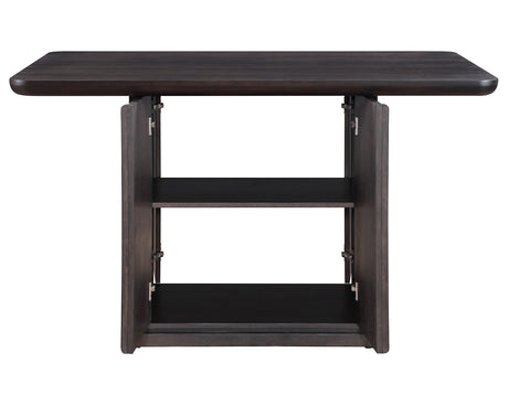 Oakley Charcoal Brown Counter Storage Table from Steve Silver - Luna Furniture