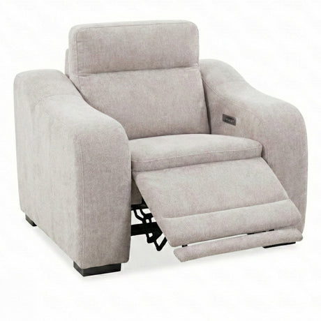 Conroe Light Tan Power Recliner from Steve Silver - Luna Furniture