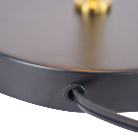 Obni Table Lamp with Black outer and White inner from Ashcroft Furniture - Luna Furniture