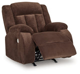 Observation Chocolate Power Recliner from Ashley - Luna Furniture