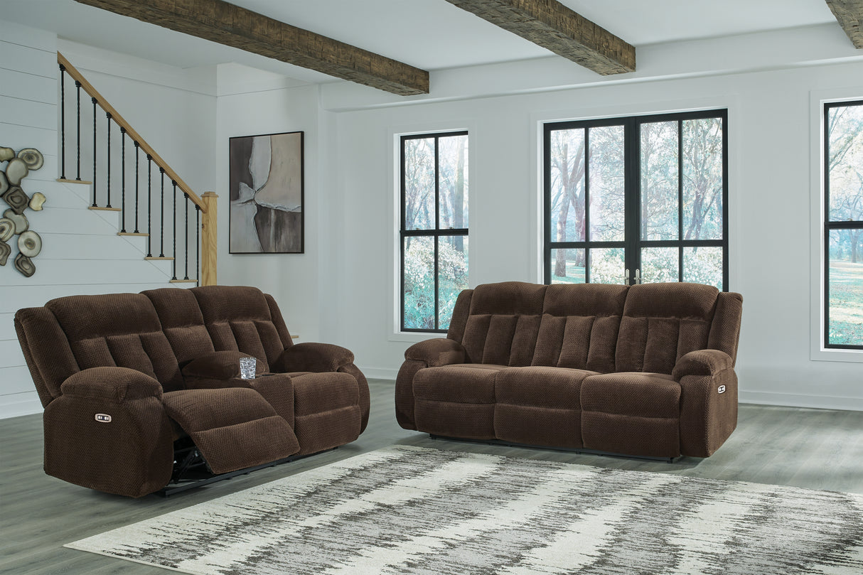 Observation Power Reclining Sofa and Loveseat from Ashley - Luna Furniture