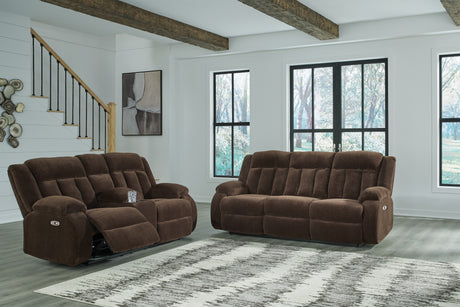 Observation Power Reclining Sofa and Loveseat from Ashley - Luna Furniture