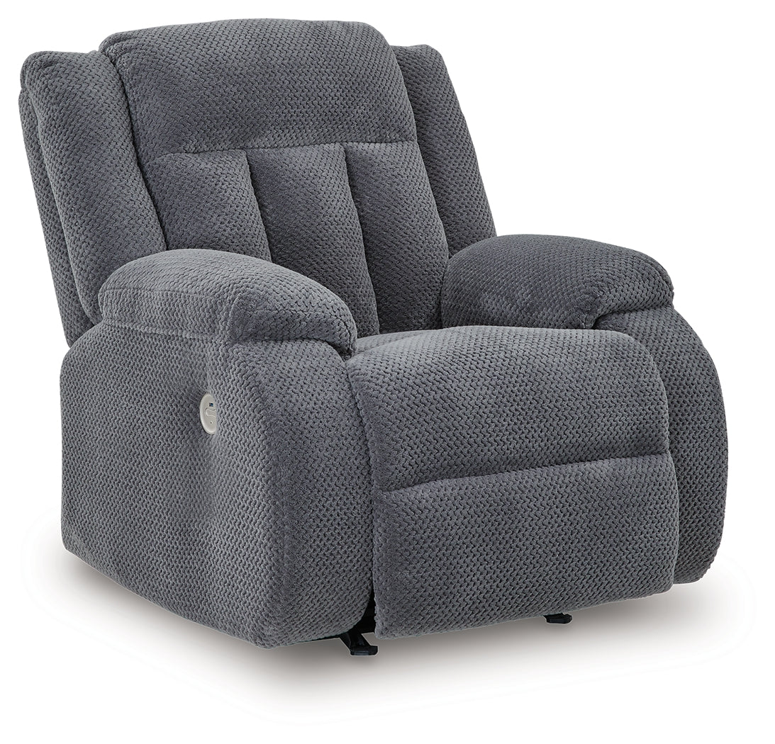Observation Steel Power Recliner from Ashley - Luna Furniture