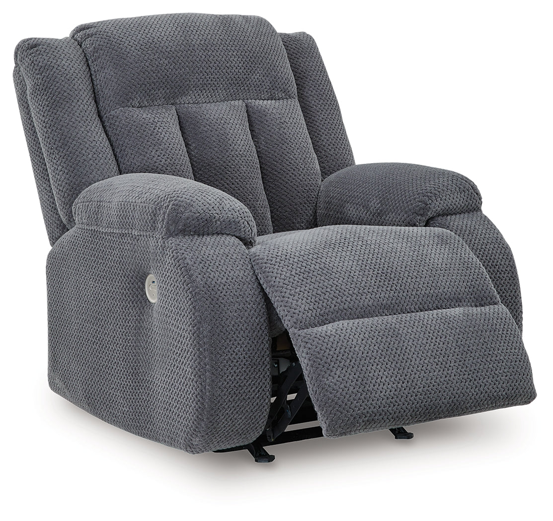 Observation Steel Power Recliner from Ashley - Luna Furniture