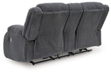 Observation Steel Power Reclining Loveseat with Console from Ashley - Luna Furniture