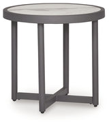 Ocean Beach Gray Outdoor End Table from Ashley - Luna Furniture