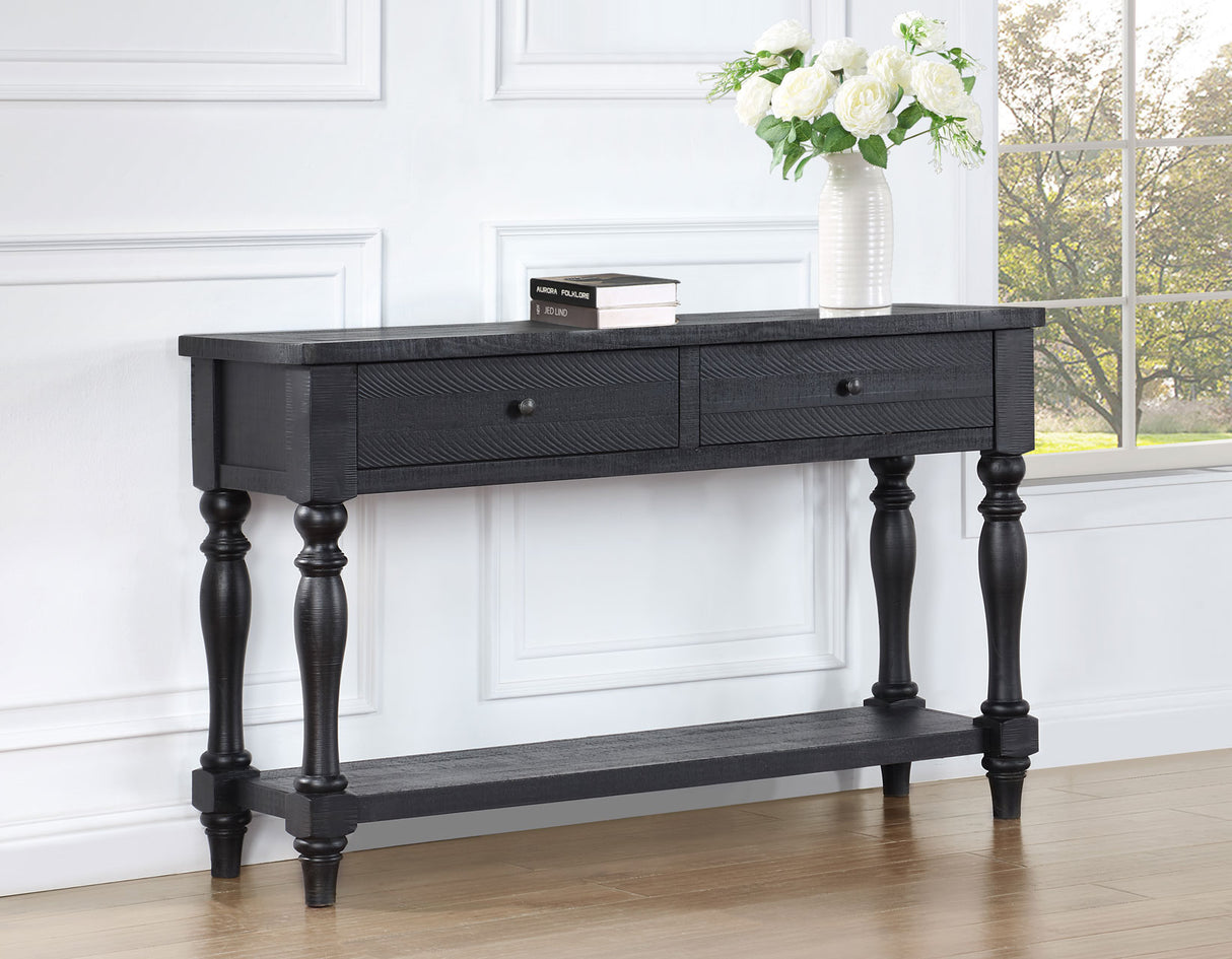 Odessa Black 5-Piece Dining Set from Steve Silver - Luna Furniture