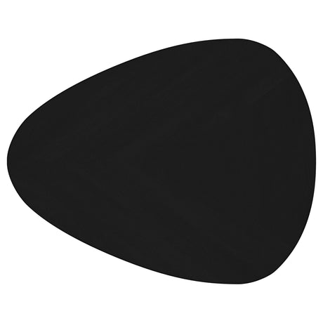 Odessa Black Triangular Solid Wood Coffee Table from Coaster - Luna Furniture