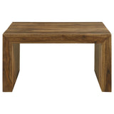 Odilia Auburn 3-Piece Solid Wood Coffee and End Table Set from Coaster - Luna Furniture
