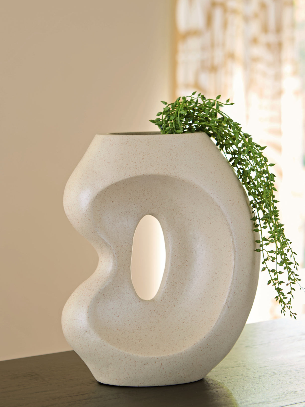 Odion Stone Vase from Ashley Furniture - Luna Furniture