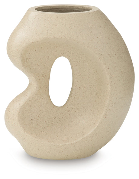 Odion Stone Vase from Ashley Furniture - Luna Furniture