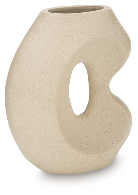Odion Stone Vase from Ashley Furniture - Luna Furniture