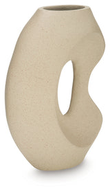 Odion Stone Vase from Ashley Furniture - Luna Furniture