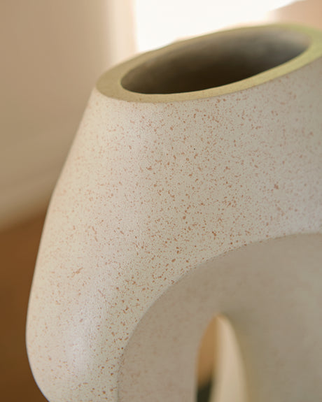 Odion Stone Vase from Ashley Furniture - Luna Furniture