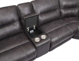 Ogden Granite 6-Piece Power Sectional from Steve Silver - Luna Furniture