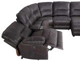 Ogden Granite 6-Piece Power Sectional from Steve Silver - Luna Furniture