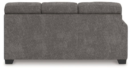 Olten Graphite Left-Arm Facing Sofa from Ashley - Luna Furniture