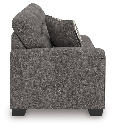 Olten Graphite Left-Arm Facing Sofa from Ashley - Luna Furniture