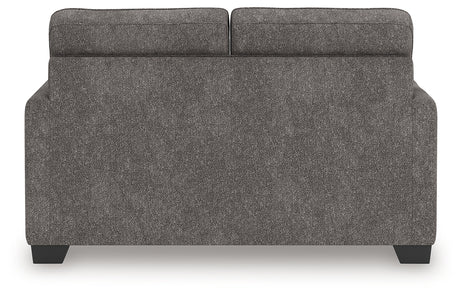 Olten Graphite Loveseat from Ashley - Luna Furniture