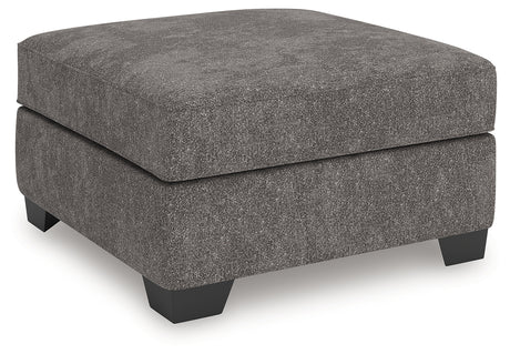 Olten Graphite Oversized Accent Ottoman from Ashley - Luna Furniture