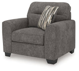 Olten Graphite Oversized Chair from Ashley - Luna Furniture