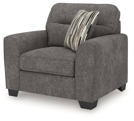 Olten Graphite Oversized Chair from Ashley - Luna Furniture