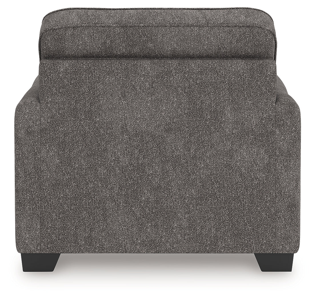 Olten Graphite Oversized Chair from Ashley - Luna Furniture