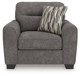 Olten Graphite Oversized Chair from Ashley - Luna Furniture