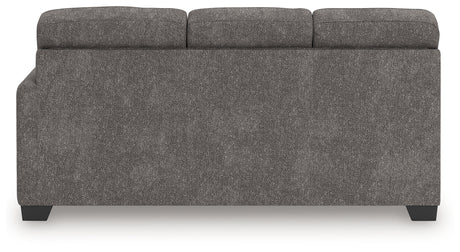 Olten Graphite Right-Arm Facing Sofa from Ashley - Luna Furniture