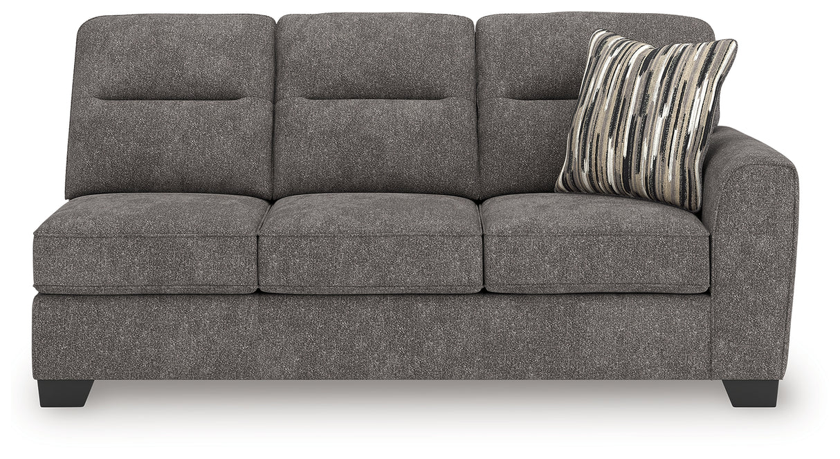 Olten Graphite Right-Arm Facing Sofa from Ashley - Luna Furniture
