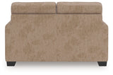 Olten Mocha Loveseat from Ashley - Luna Furniture