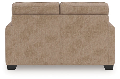 Olten Mocha Loveseat from Ashley - Luna Furniture