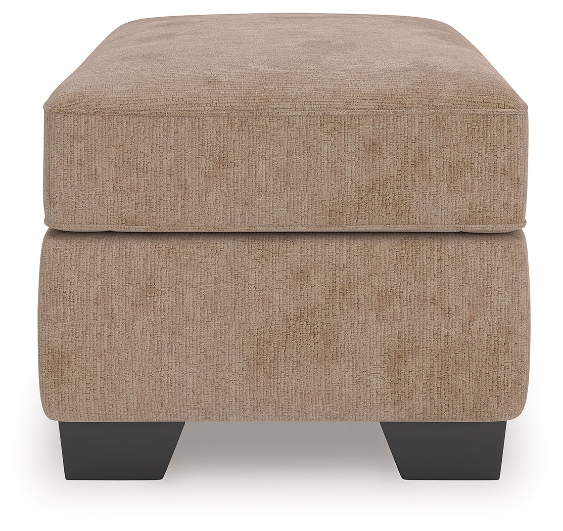 Olten Mocha Ottoman from Ashley - Luna Furniture
