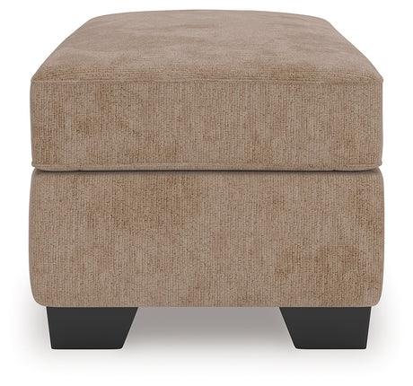 Olten Mocha Ottoman from Ashley - Luna Furniture