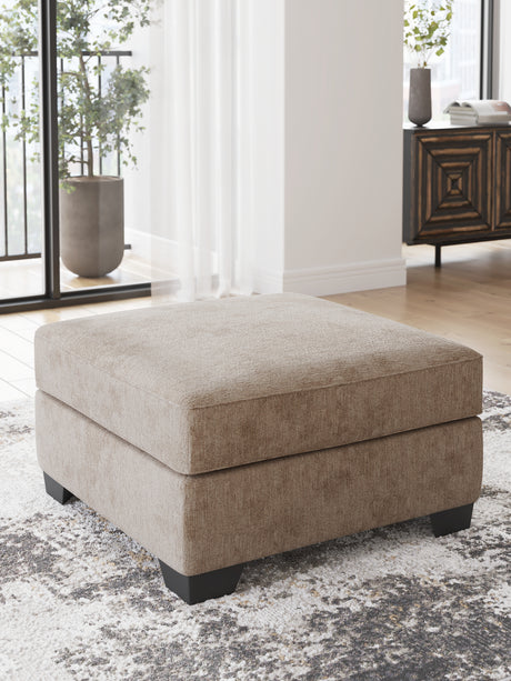 Olten Mocha Oversized Accent Ottoman from Ashley - Luna Furniture