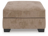 Olten Mocha Oversized Accent Ottoman from Ashley - Luna Furniture