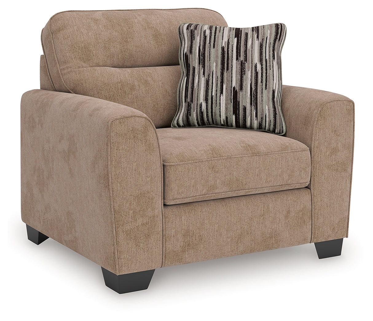 Olten Mocha Oversized Chair from Ashley - Luna Furniture