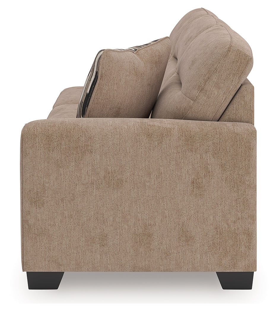 Olten Mocha Right-Arm Facing Sofa from Ashley - Luna Furniture