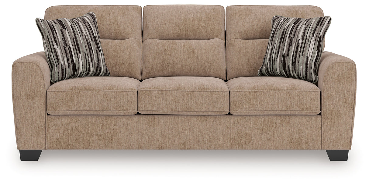 Olten Mocha Sofa from Ashley - Luna Furniture