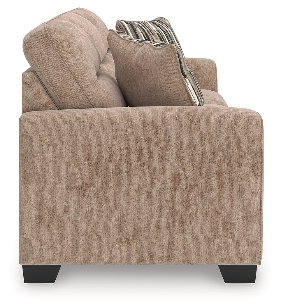 Olten Mocha Sofa from Ashley - Luna Furniture