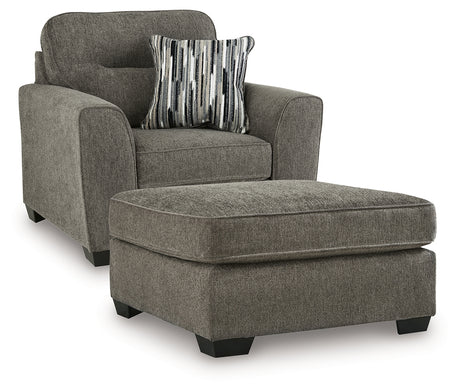 Olten Oversized Chair and Accent Ottoman from Ashley - Luna Furniture
