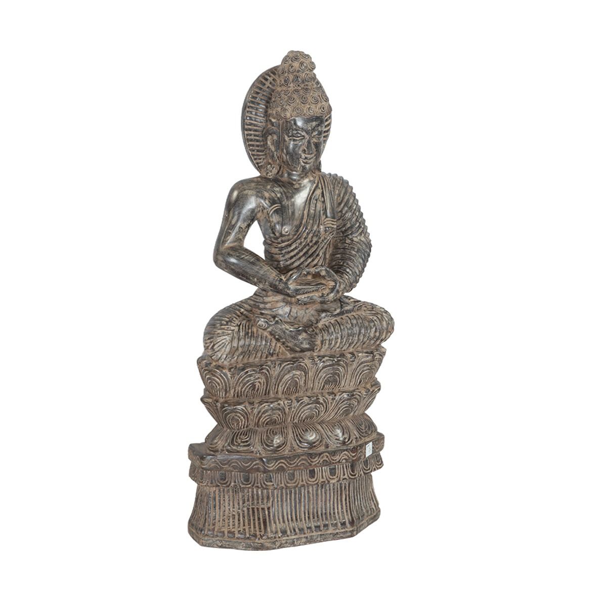 Hand Carved Wooden Statue from Home Trends & Design - Luna Furniture