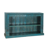 Wooden Bookcase With Carved Detailing from Home Trends & Design - Luna Furniture