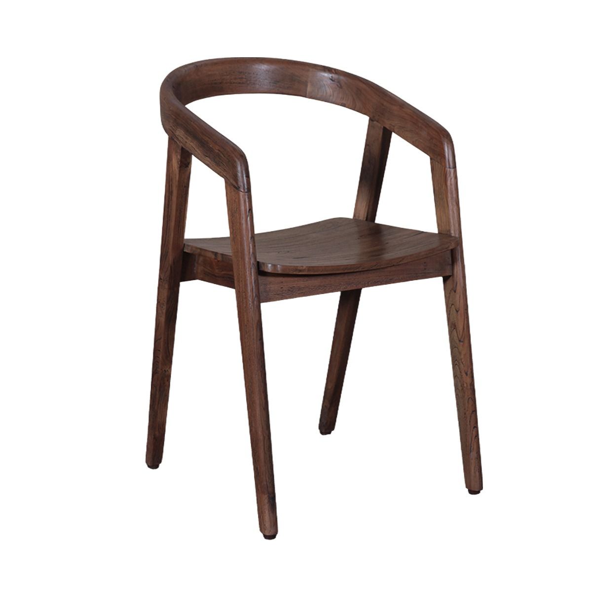 Round Back Wood Dining Chair from Home Trends & Design - Luna Furniture