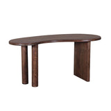 Kidney Shaped Wood Writing Desk from Home Trends & Design - Luna Furniture