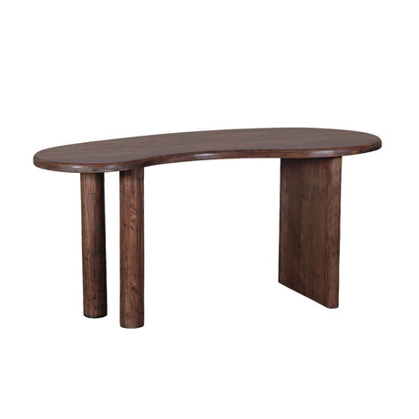 Kidney Shaped Wood Writing Desk from Home Trends & Design - Luna Furniture