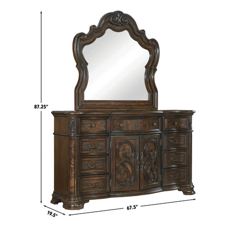 Royale Dresser/Mirror from Steve Silver - Luna Furniture