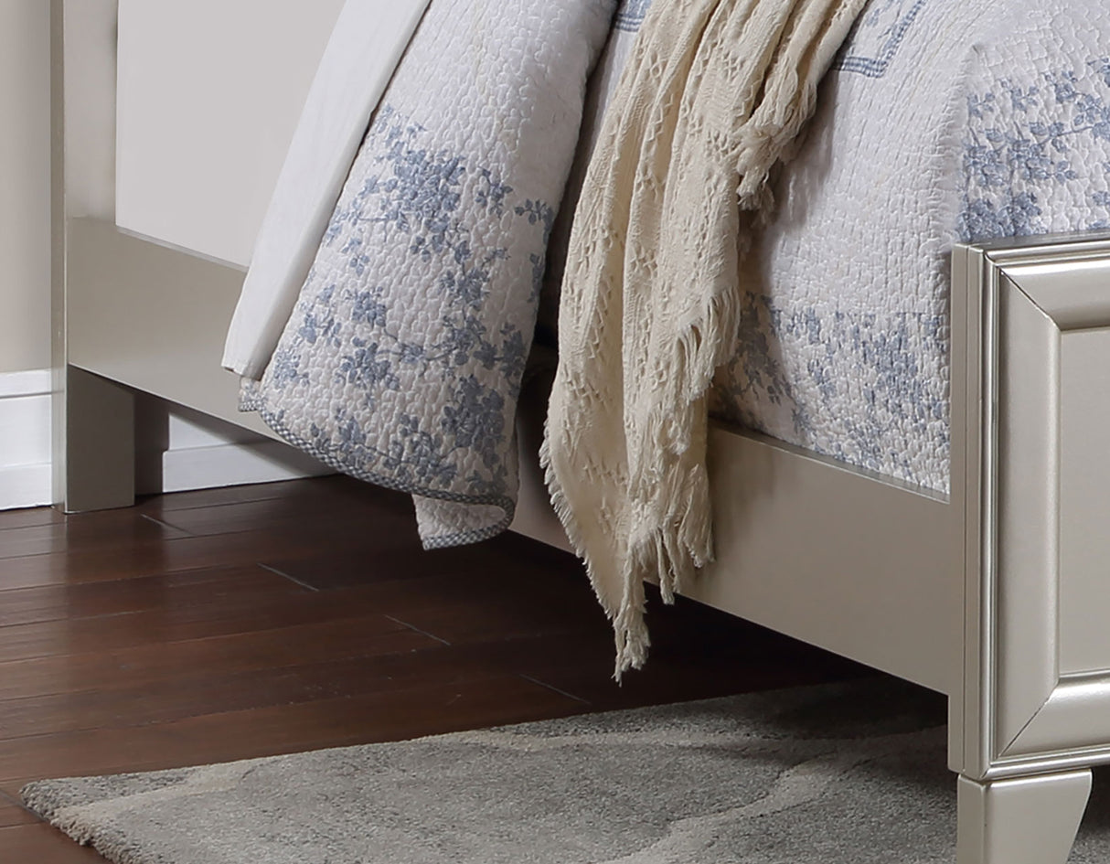 Omni Champagne/Gray Bedroom Set from Steve Silver - Luna Furniture