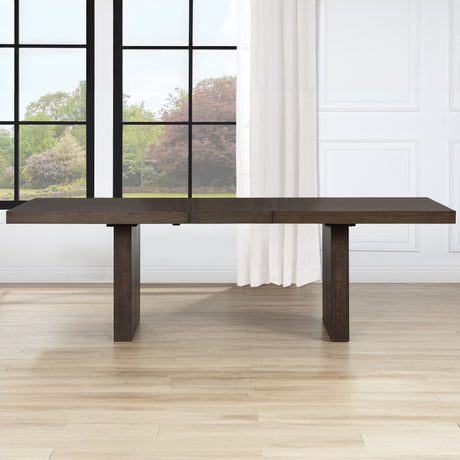 Evan Walnut/Green 5-Piece 78-96-inch Dining Room Set from Steve Silver - Luna Furniture