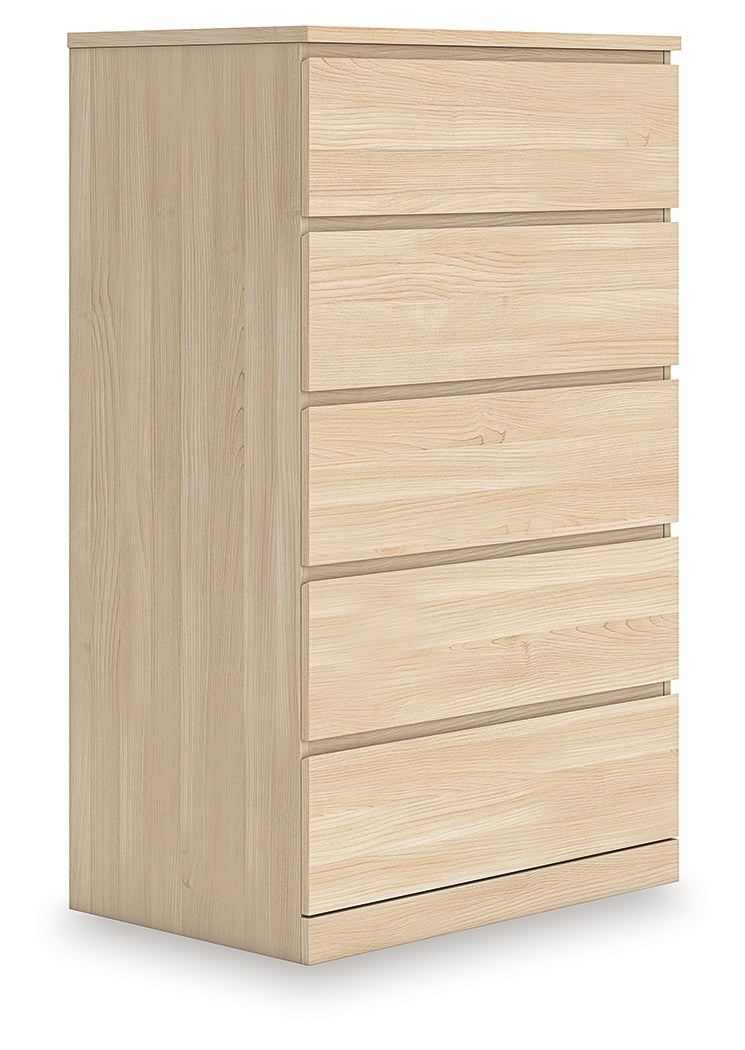 Onita Natural Chest of Drawers from Ashley - Luna Furniture